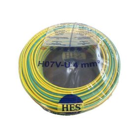 Hes H07V-U Nya 6 mm Sarı Yeşil Kablo