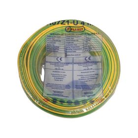Hes H07Z1-U Halojen Free Nya 4 mm Sarı Yeşil Kablo