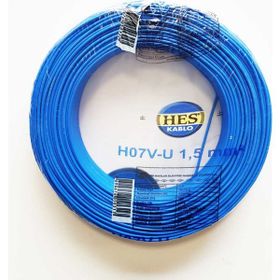 Hes Mavi 1.5 mm 100 mt Nya Kablo