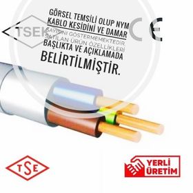 Hes Nym 2x4 mm Kablo