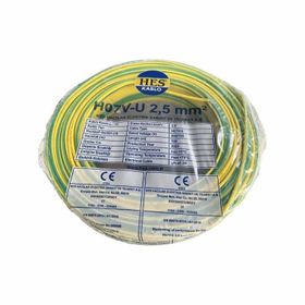 Hes Sarı Yeşil 2.5 mm 100 mt Nya Kablo