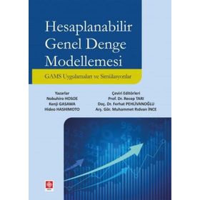 Hesaplanabilir Genel Denge Modellemesi Nobuhiro Hosoe Kenji