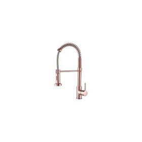 Hesaplı Çarşı 360 Derece Dönerli Rose Gold Sprelli Eviye Batarya