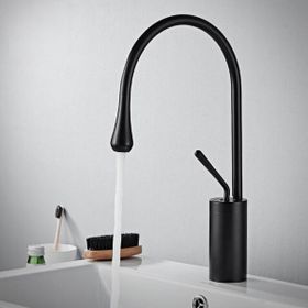 Hesaplı Çarşı Siyah Milano Lavabo Bataryası