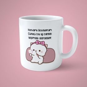 Hesaplısı Burada Kendimi Seviyorum Çünkü Birinin Bu İşi Yapması Gerekiyor Baskılı Kupa Bardak