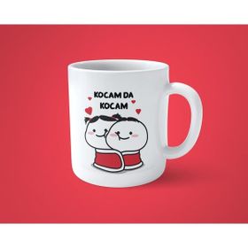 Hesaplısı Burada Kocam Da Kocam , Karım Da Karım 2'li Baskılı Kupa Bardak