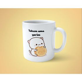 Hesaplısı Burada Tokum Ama Yerim Baskılı Kupa Bardak
