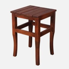 Hestia Ahşap Ceviz 45 cm Tabure