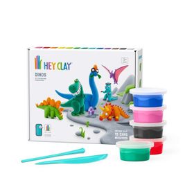 Hey Clay 15'li Kutu Dinozorlar Hava ile Kuruyan Kil