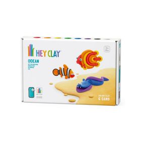 Hey Clay 6'lı Kutu Okyanus Palyaço Balığı Discus Balığı Yılan Balığı Hava ile Kuruyan Kil