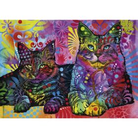 Heye 1000 Parça Renkli Kediler Dean Russo Puzzle