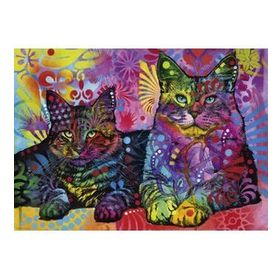 Heye 1000 Parça Renkli Kediler Dean Russo Puzzle