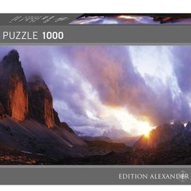 Heye 3 Peaks 1000 Parça Panorama Puzzle