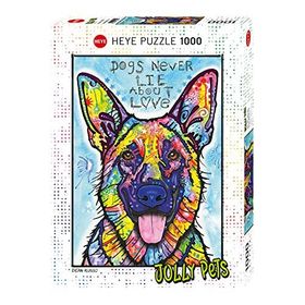 Heye Dogs Never Lie Dean Russo 1000 Parça Puzzle