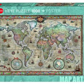 Heye World 1000 Parça Puzzle