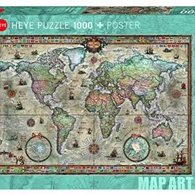 Heye World 1000 Parça Puzzle