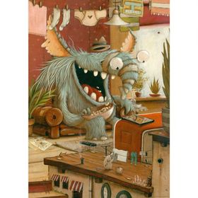 Heye Zozoville Çamaşır Günü 1000 Parça Puzzle