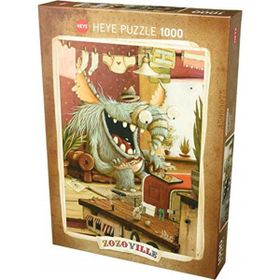 Heye Zozoville Çamaşır Günü 1000 Parça Puzzle
