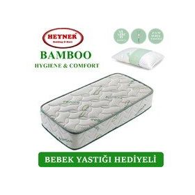 Heyner Bamboo 70x180 cm Ortopedik Tek Kişilik Yaylı Yatak
