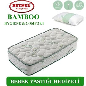 Heyner Bamboo Ortopedik 60x100 cm Yaylı Yatak