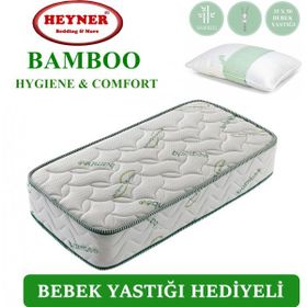 Heyner Bamboo Ortopedik 80x180 cm Yaylı Tek Kişilik Yatak