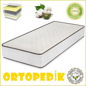 Heyner Biobed Organic Cotton 90x170 Yaylı Yatak