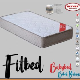 Heyner Cotton Ortopedik Yaylı 60x110 cm Bebek Yatağı