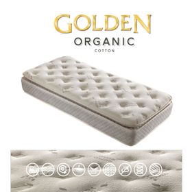 Heyner Golden Organıc Cotton Kuş Tüyü Pedli Yaylı 130x200 cm Yatak