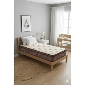 Heyner Golden Organıc Cotton Kuş Tüyü Pedli Yaylı 90x190 cm Yatak