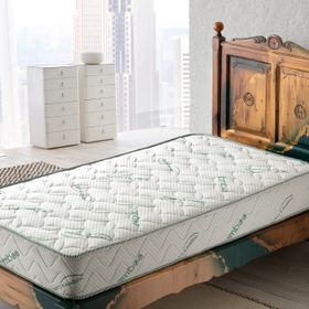 Heyner Jungle Bamboo 90x190 cm Ortopedik Tek Kişilik Yaylı Yatak