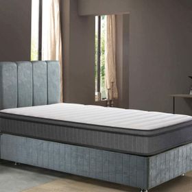 Heyner Parrot Kuş Tüyü Pedli Cotton Yaylı 90x200 cm Yatak