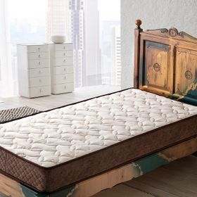 Heyner Sea Shell 150X200 CM Coffee Bamboo Çift Kişilik Yaylı Yatak