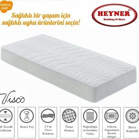 Heyner Visco 80x180 Yatak Pedi 7CM Visco Bamboo Ped