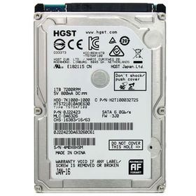 Hgst Travelstar 7K1000 2.5" 1TB 7200RPM Sata 3 Hard Disk