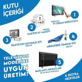 Hi-Level 49HL700 Uyumlu Tv Ekran Koruyucu