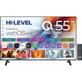 Hi-Level HL55QUPRL-W02M 55 inç 139 Ekran 4K Ultra HD WebOS QLED TV
