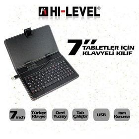 Hi-Level HLV-KC702 Klavyeli Tablet PC Kılıfı