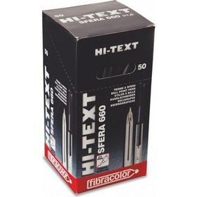 Hi-Text 660M Mavi 50'li Tükenmez Kalem