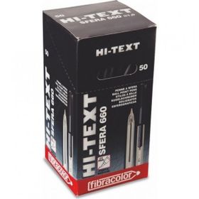Hi-Text 660M Mavi 50'li Tükenmez Kalem