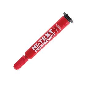 Hi-Text 830 C Kesik Uç Kırmızı Marker Kalem