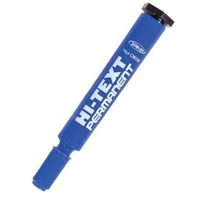 Hi-Text 830PB Permanent Yuvarlak Uç Mavi Marker Kalem