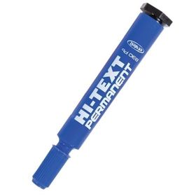 Hi-Text 830PB Permanent Yuvarlak Uç Mavi Marker Kalem