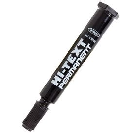Hi-Text 830PB Permanent Yuvarlak Uç Siyah Marker Kalem