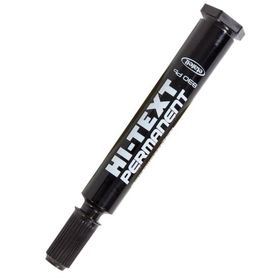 Hi-Text 830PBS Yuvarlak Uç Siyah Marker Kalem