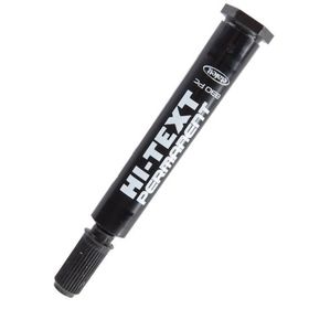Hi-Text 830PC Permanent Kesik Uç Siyah Marker Kalem