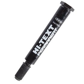 Hi-Text 830PCS Kesik Uç Siyah Marker Kalem