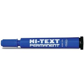 Hi-Text Mavi Yuvarlak Uç Koli Kalemi