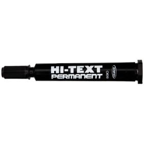 Hi-Text Yuvarlak Uçlu Siyah 830PB 12'li Paket Markör