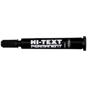 Hi-Text Yuvarlak Uçlu Siyah 830PB 12'li Paket Markör