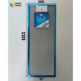 Hibsan Davlumbaz 18.8X48.3 cm Arka Ara 4.5 cm Aspiratör Filtresi